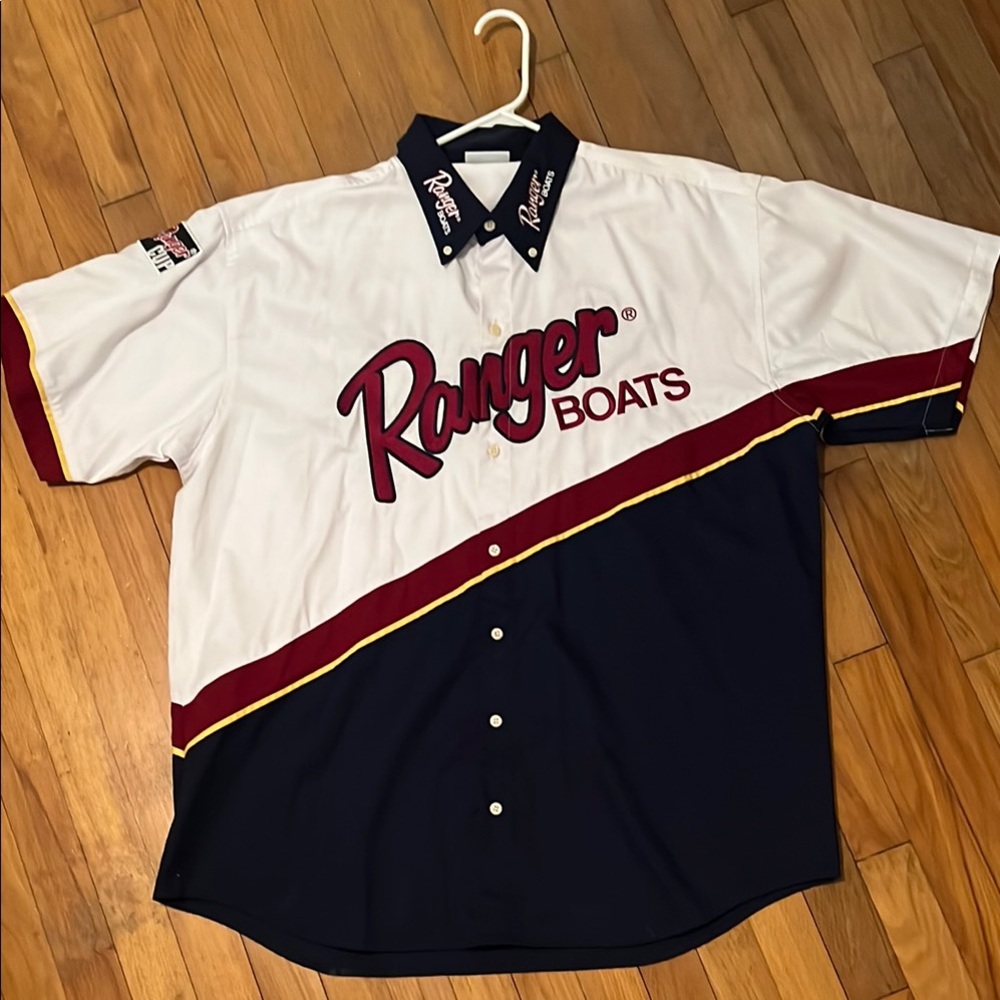 RANGER BOATS button down tournament shirt